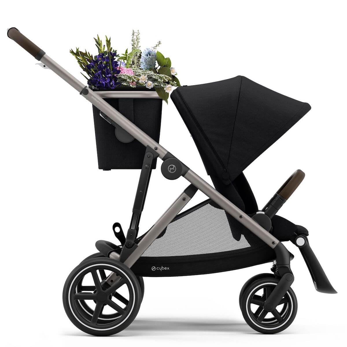 Poussette GAZELLE S TPE Cybex deep black-black