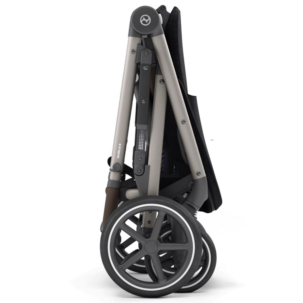 Poussette GAZELLE S TPE Cybex deep black-black