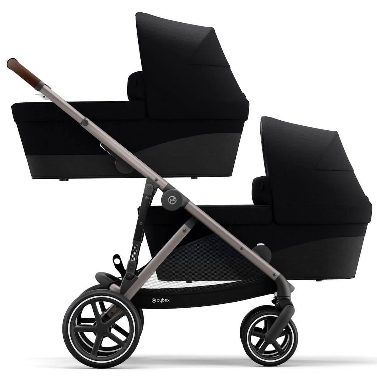 Poussette GAZELLE S TPE Cybex deep black-black