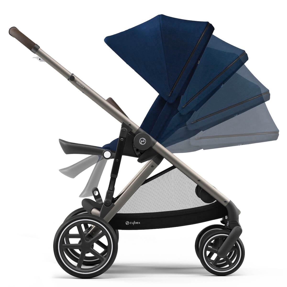 Poussette GAZELLE S TPE Cybex Navy blue