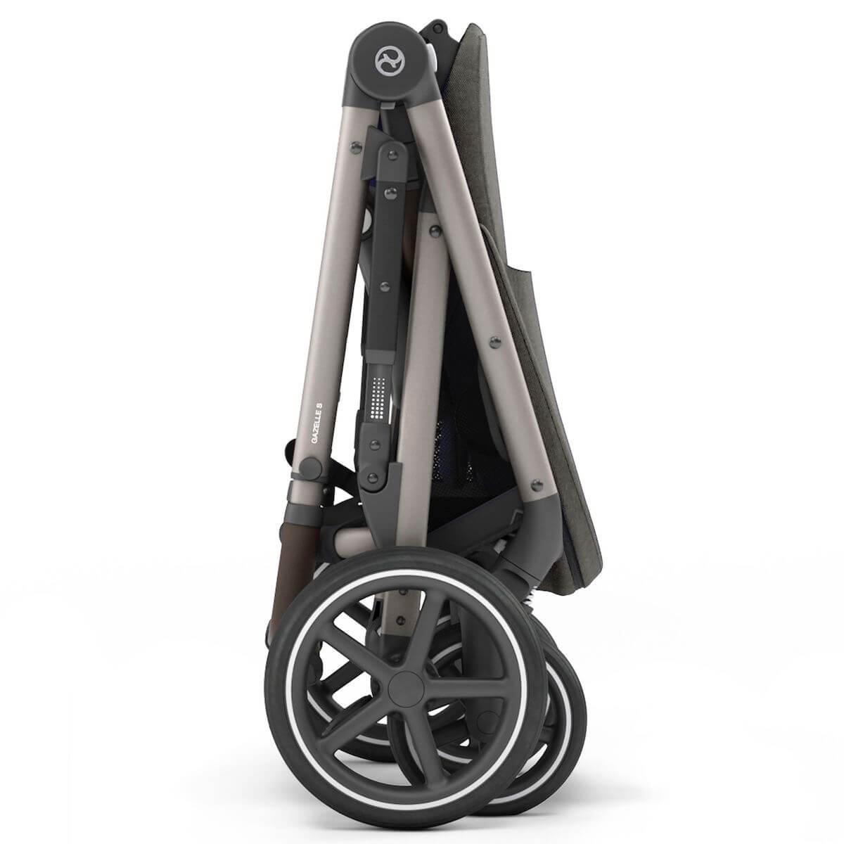 Poussette GAZELLE S TPE Cybex Soho grey-mid grey