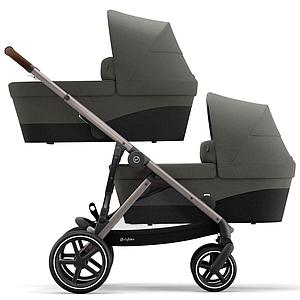Poussette GAZELLE S TPE Cybex Soho grey-mid grey