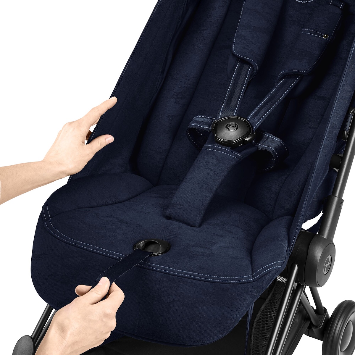 Poussette luxe COYA Cybex Rebellious Denim Blue