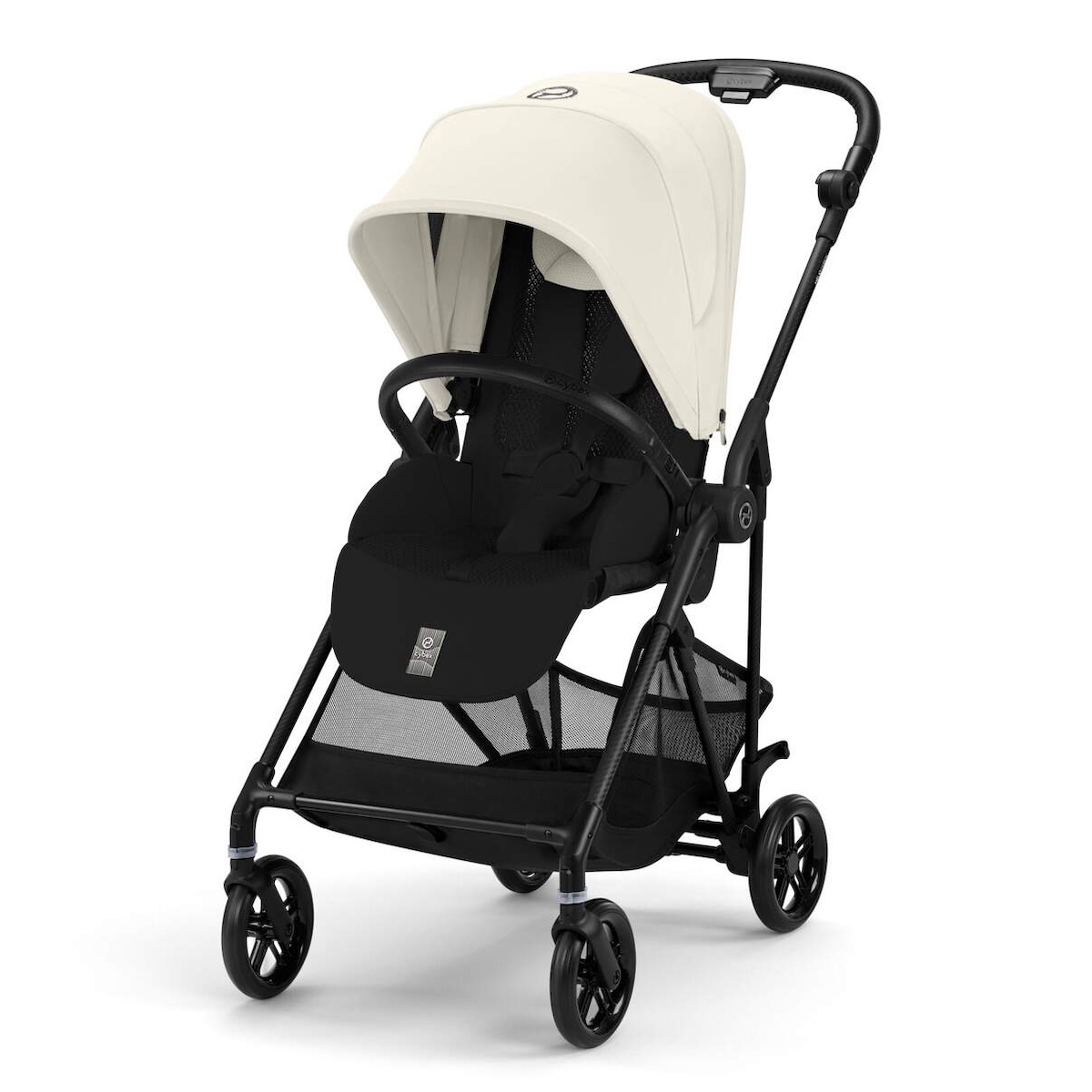 Poussette MELIO Carbon B Cybex Canvas white