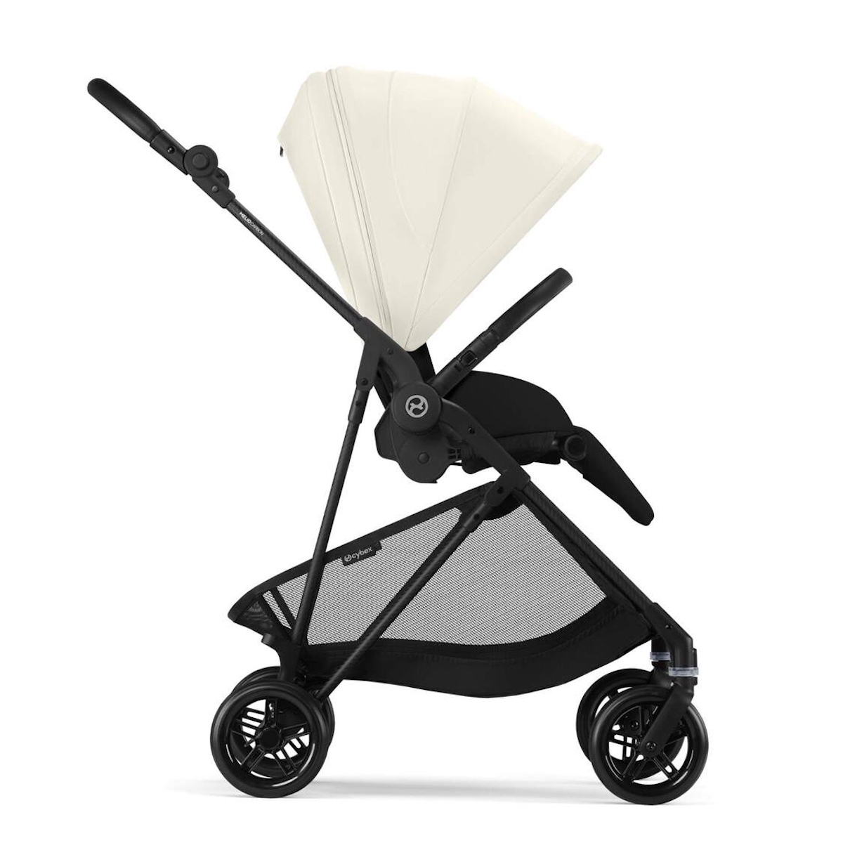 Poussette MELIO Carbon B Cybex Canvas white