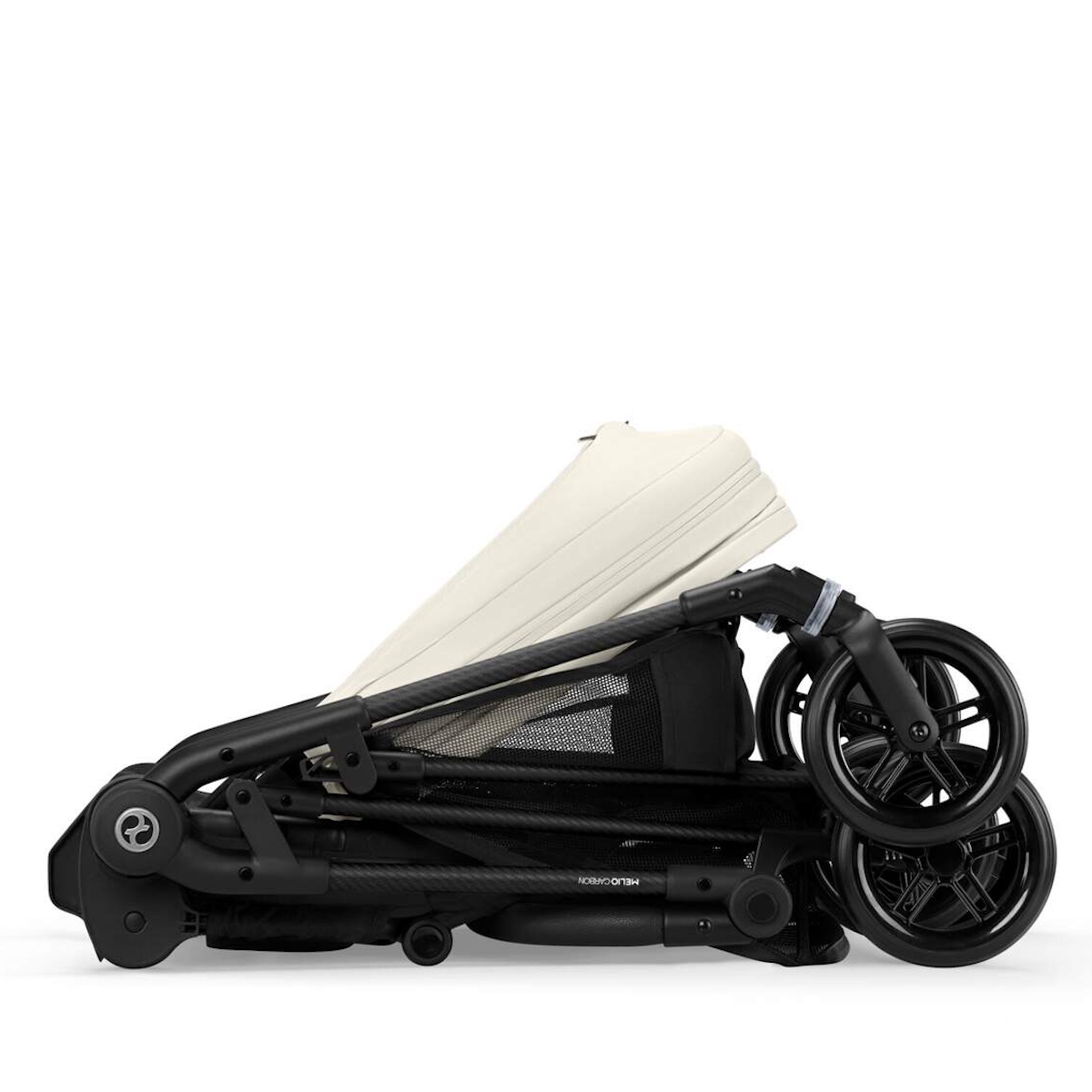 Poussette MELIO Carbon B Cybex Canvas white