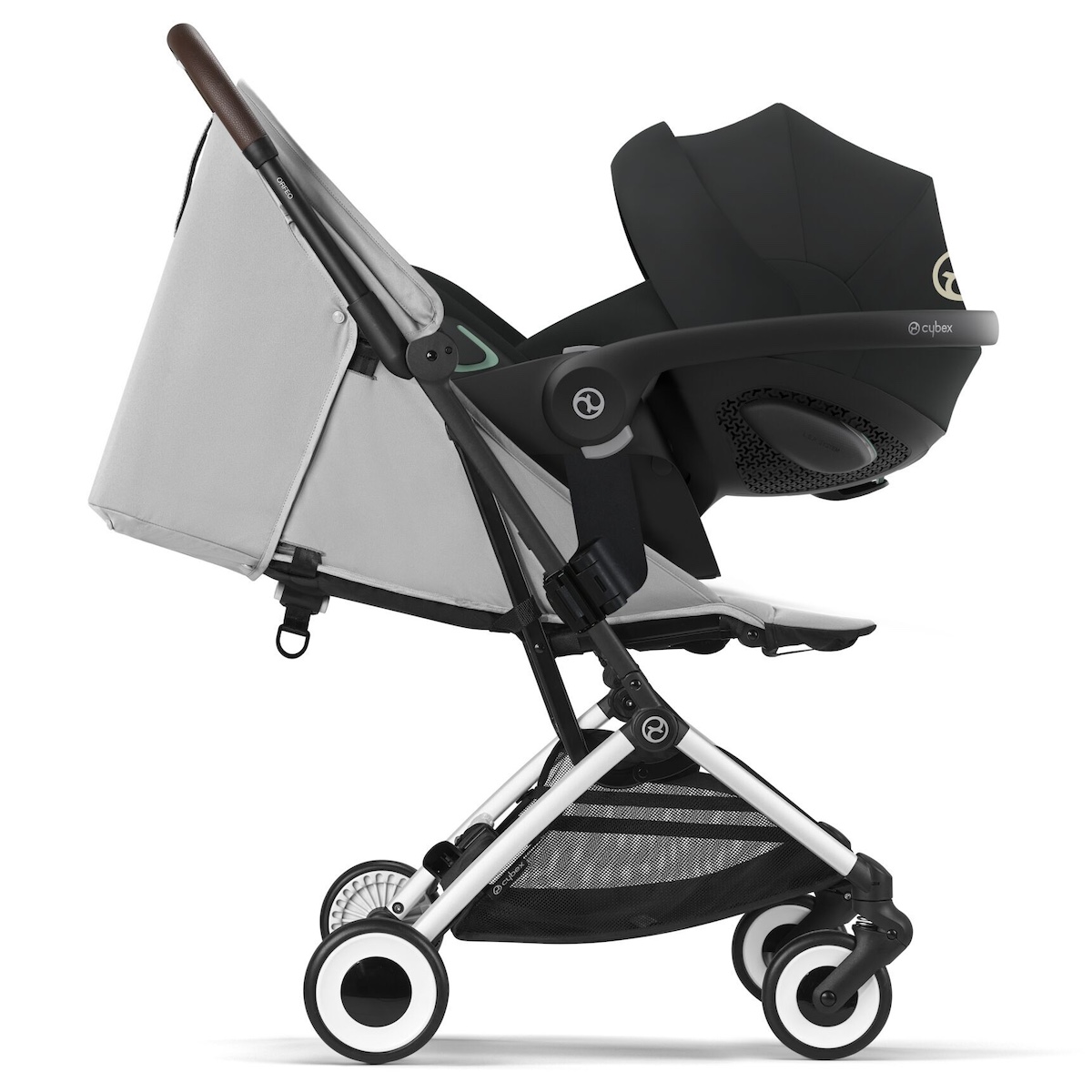 Poussette ORFEO Cybex Silver Fog Grey