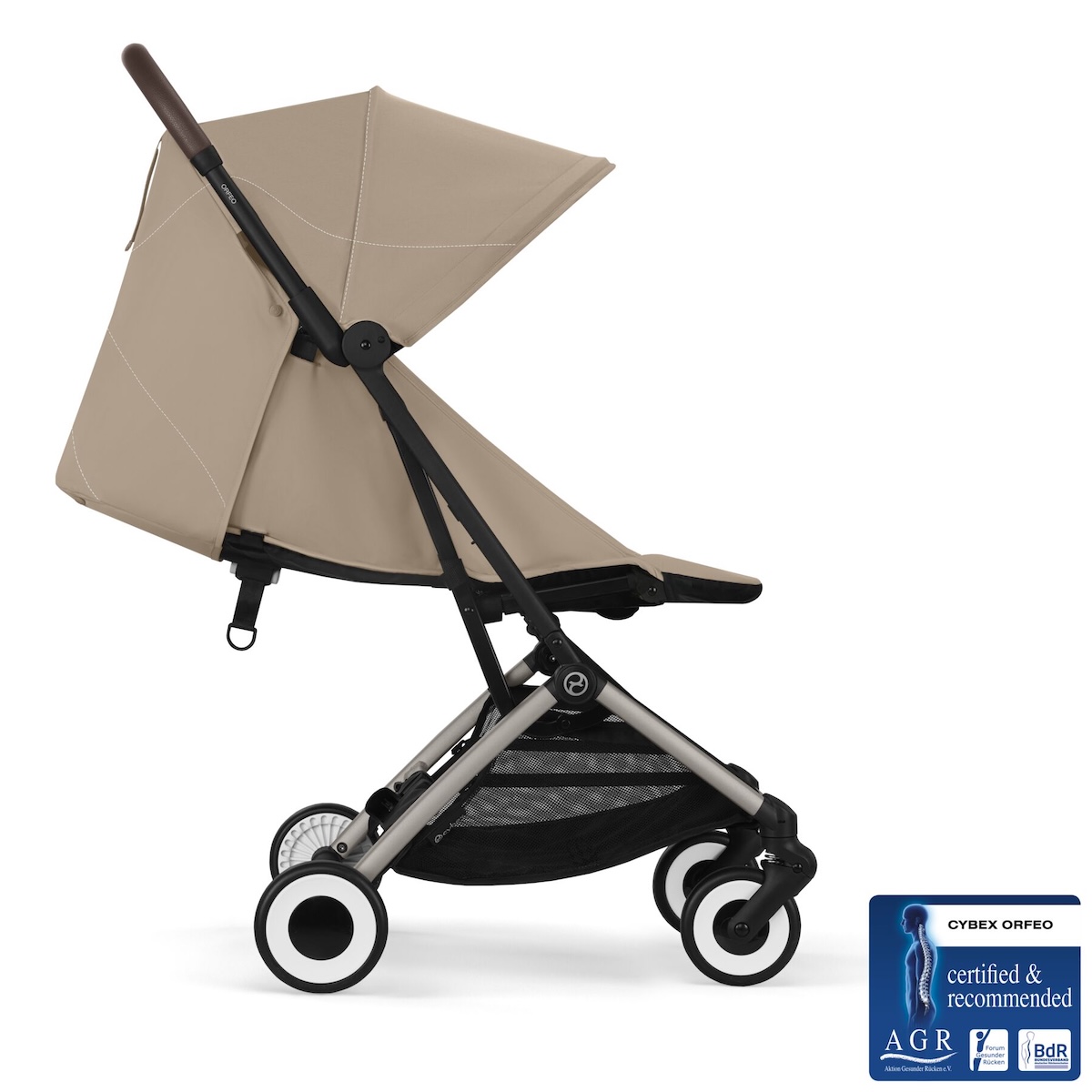 Poussette ORFEO TPE Cybex Almond Beige