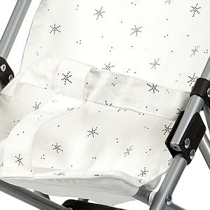 Poussette poupée STAR Barrutoys blanc