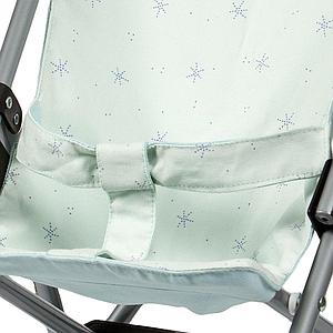 Poussette poupée STARS vert