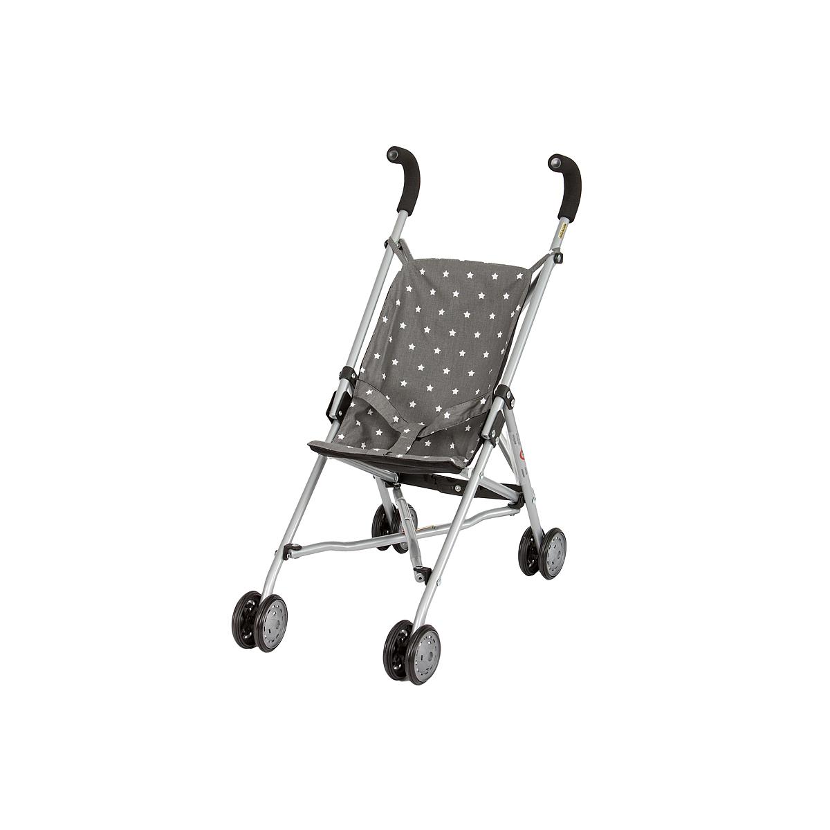 Poussette pour poupée STARS GRIS Barrutoys