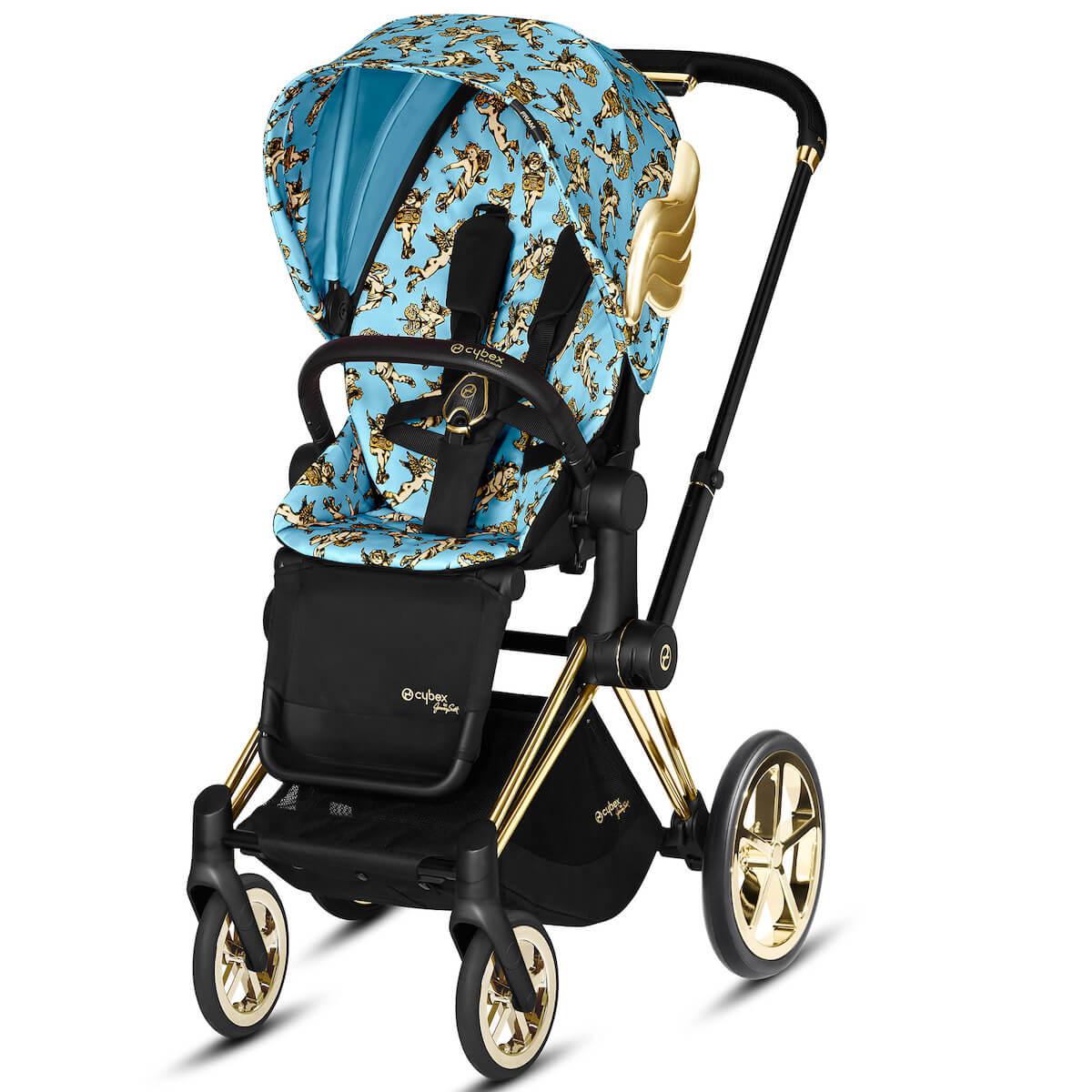 Poussette PRIAM Cybex cherub blue-blue 