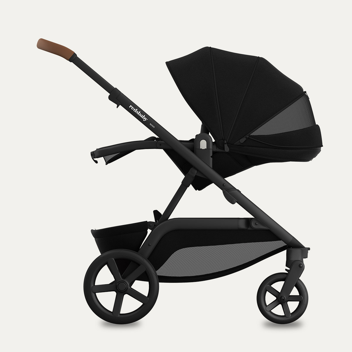 Poussette single NUVO Redsbaby black black