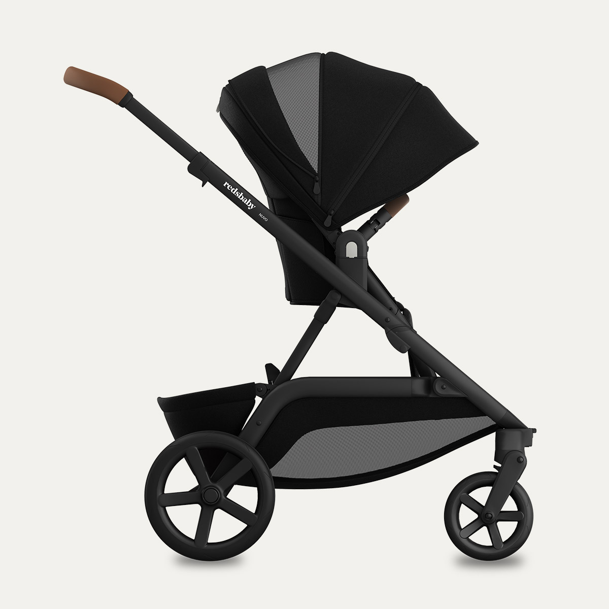 Poussette single NUVO Redsbaby black black