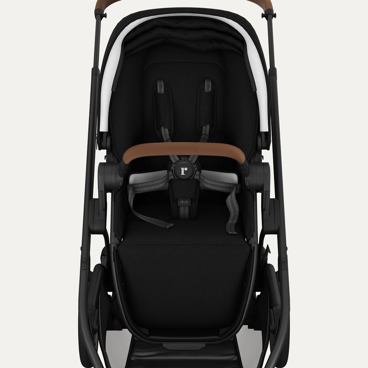 Poussette single NUVO Redsbaby black black