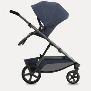 Poussette single NUVO Redsbaby blue slate gun metal