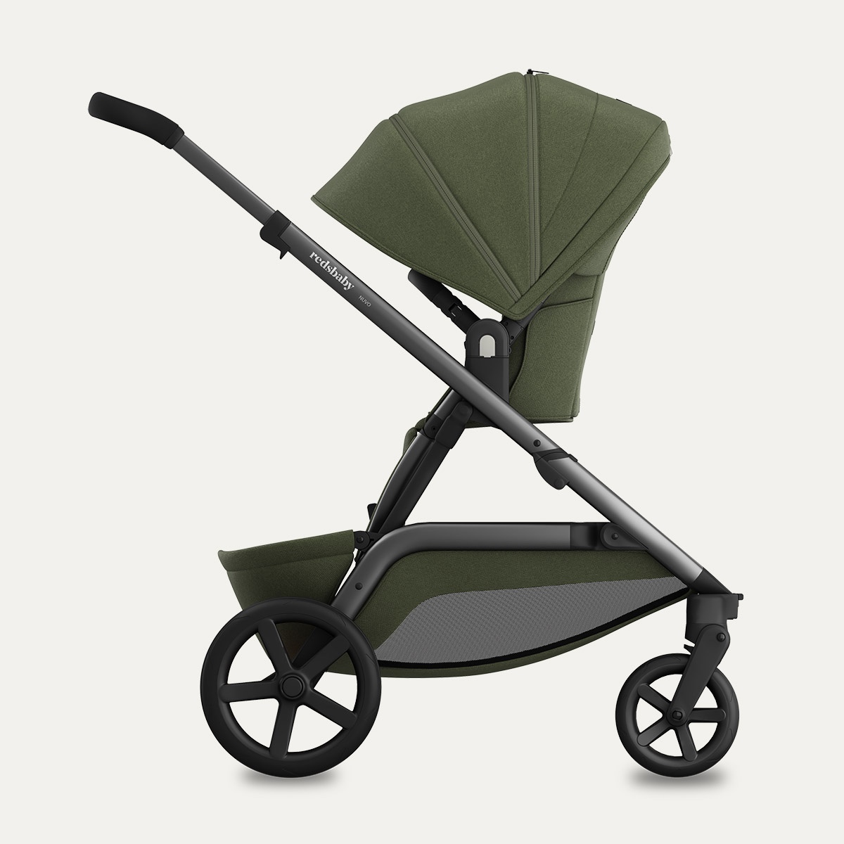 Poussette single NUVO Redsbaby ivy gun metal