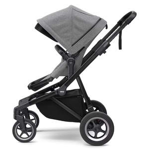 Poussette SLEEK Thule Grey Melange on Black