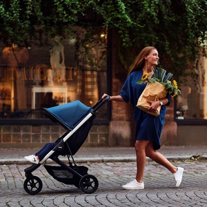 Poussette SPRING Thule Aluminum-Misty Rose Melange