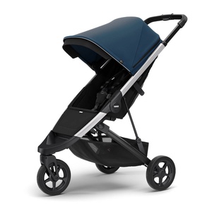 Poussette Spring Thule Majolica blue on aluminum