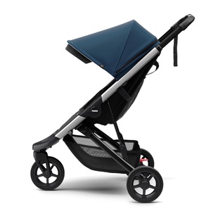 Poussette Spring Thule Majolica blue on aluminum