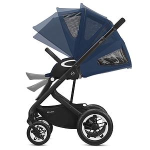 Poussette TALOS S LUX BLK Cybex Soho grey-mid grey