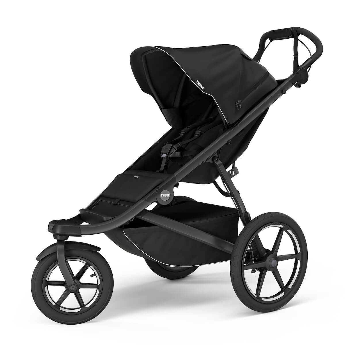 Poussette Urban Glide 3 Thule Black magnetic buckle