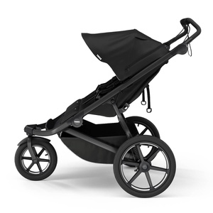Poussette Urban Glide 3 Thule Double Black magnetic buckle