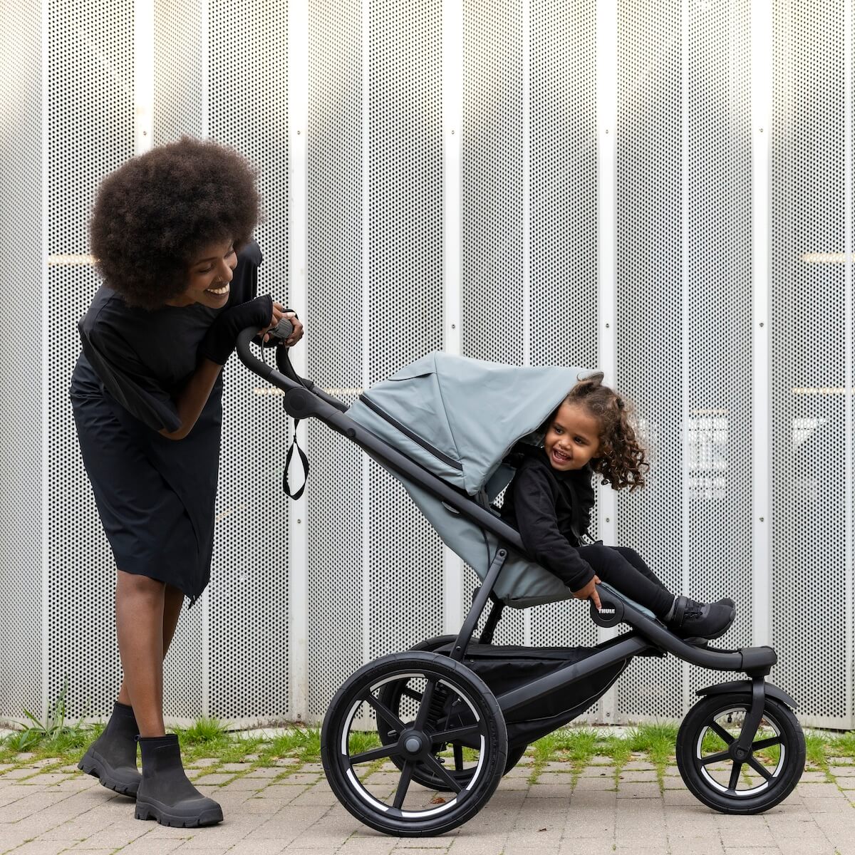 Poussette URBAN GLIDE 3 Thule mid blue