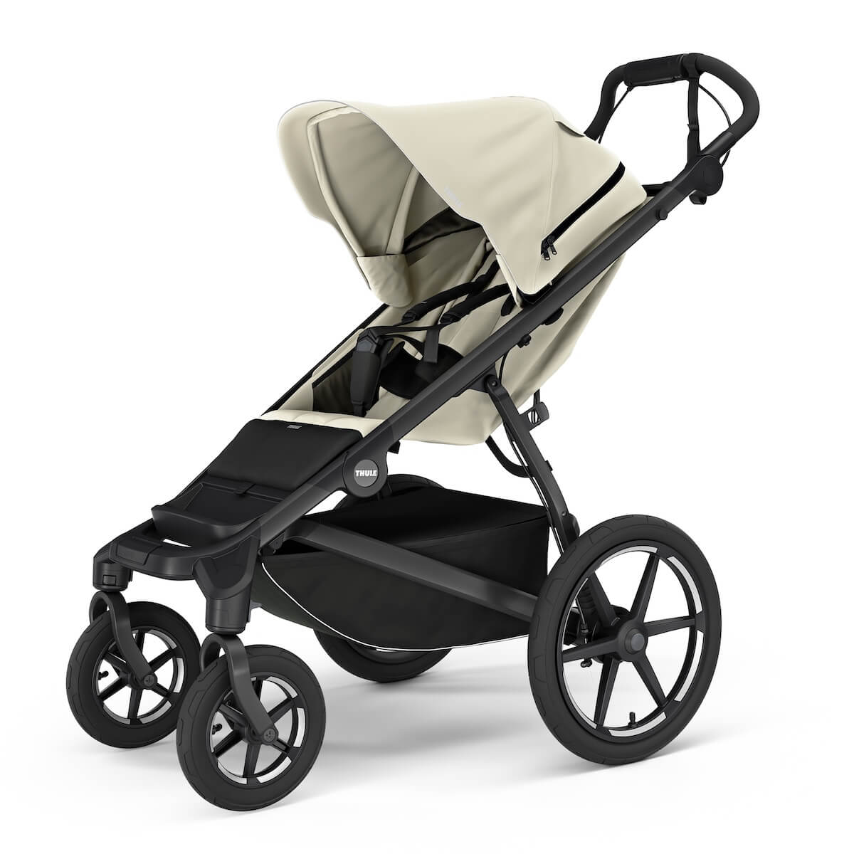 Poussette URBAN GLIDE 4 roues Thule beige