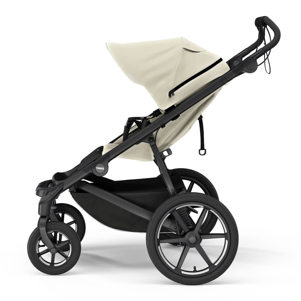 Poussette URBAN GLIDE 4 roues Thule beige
