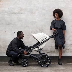 Poussette URBAN GLIDE 4 roues Thule beige