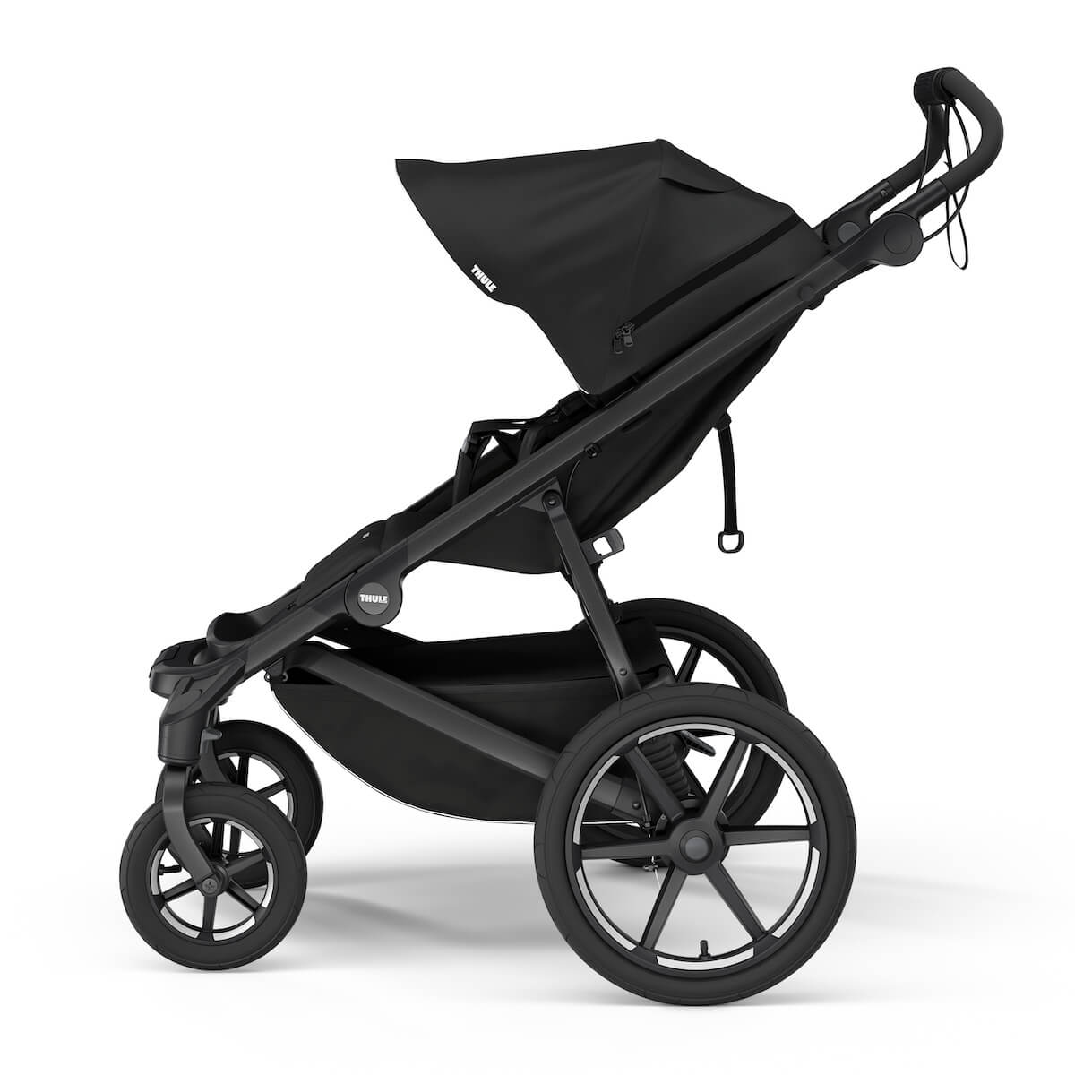 Poussette URBAN GLIDE 4 roues Thule black