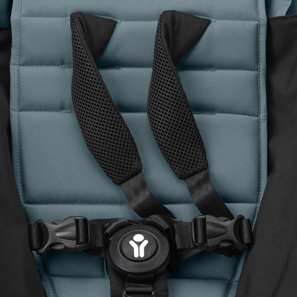 Poussette YOYO3 6+ Stokke blanc-aqua