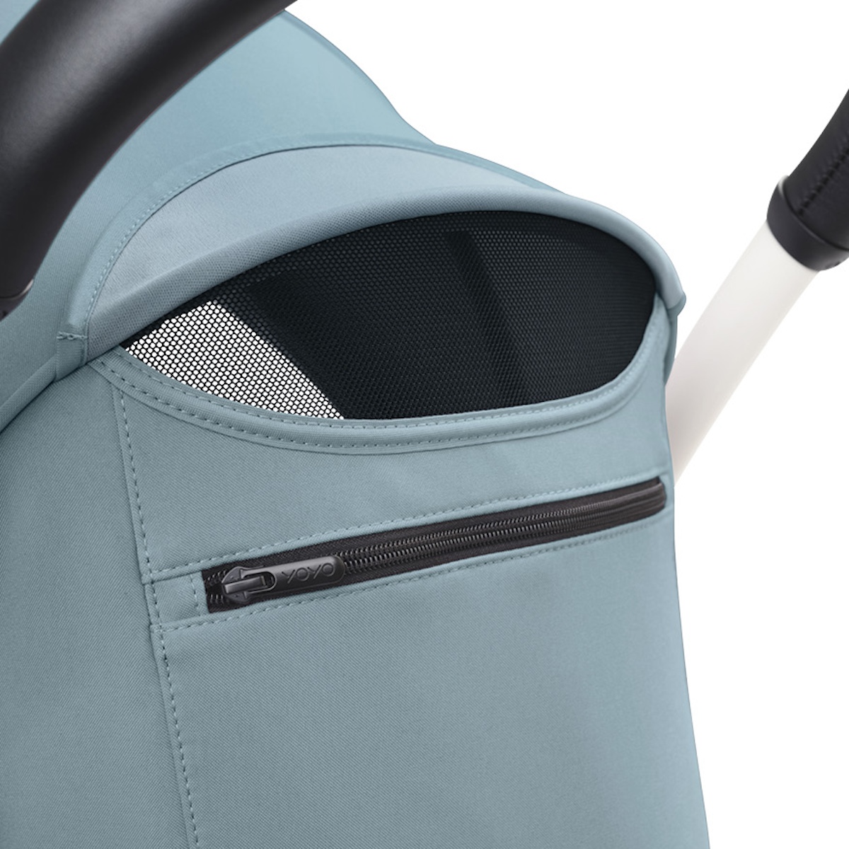 Poussette YOYO3 6+ Stokke blanc-aqua