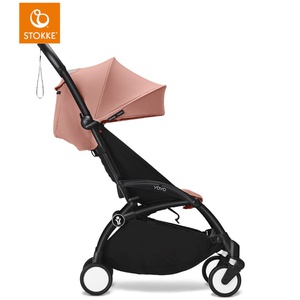 Poussette YOYO3 6+ Stokke noir-ginger