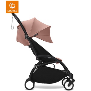 Poussette YOYO3 6+ Stokke noir-ginger