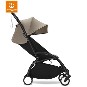 Poussette YOYO3 6+ Stokke noir-taupe