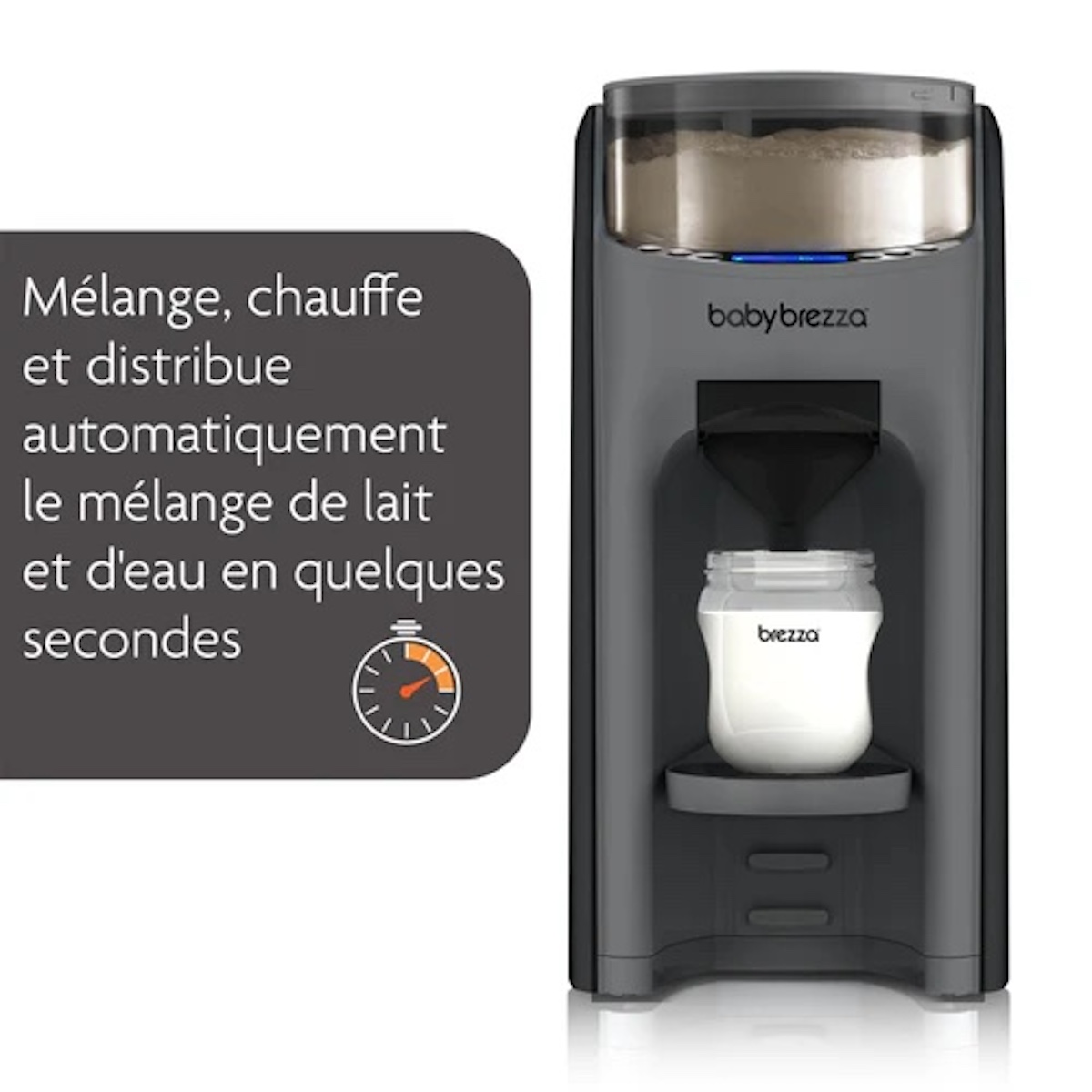 Préparateur de biberons automatique Formula Pro Advanced Baby Brezza All Black