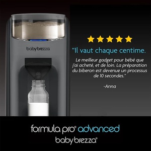 Préparateur de biberons automatique Formula Pro Advanced Baby Brezza All Black