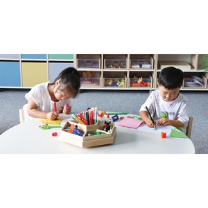 Présentoir à matériel hexagonal Beleduc