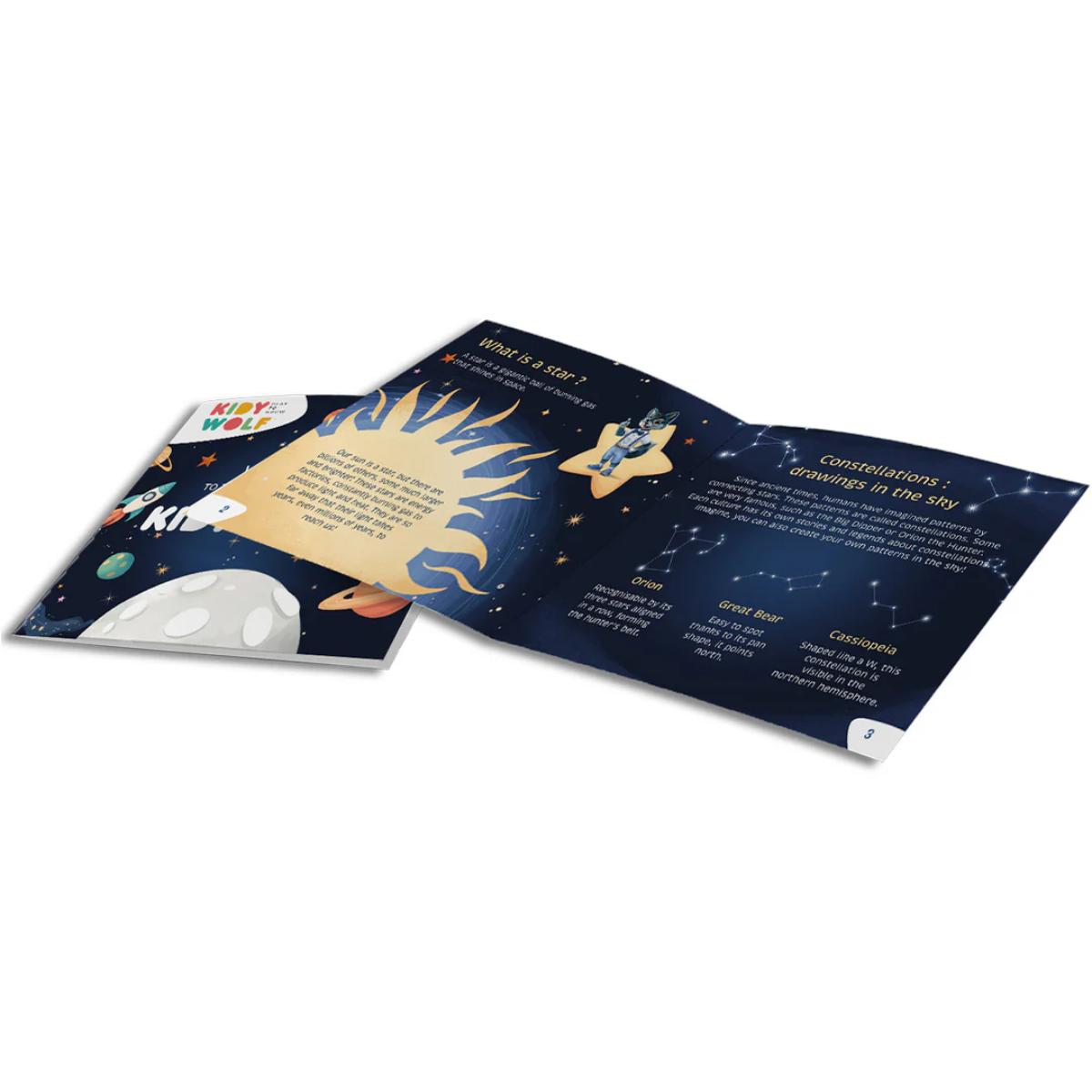 Projecteur d'images KIDYSTAR Kidywolf Galaxy