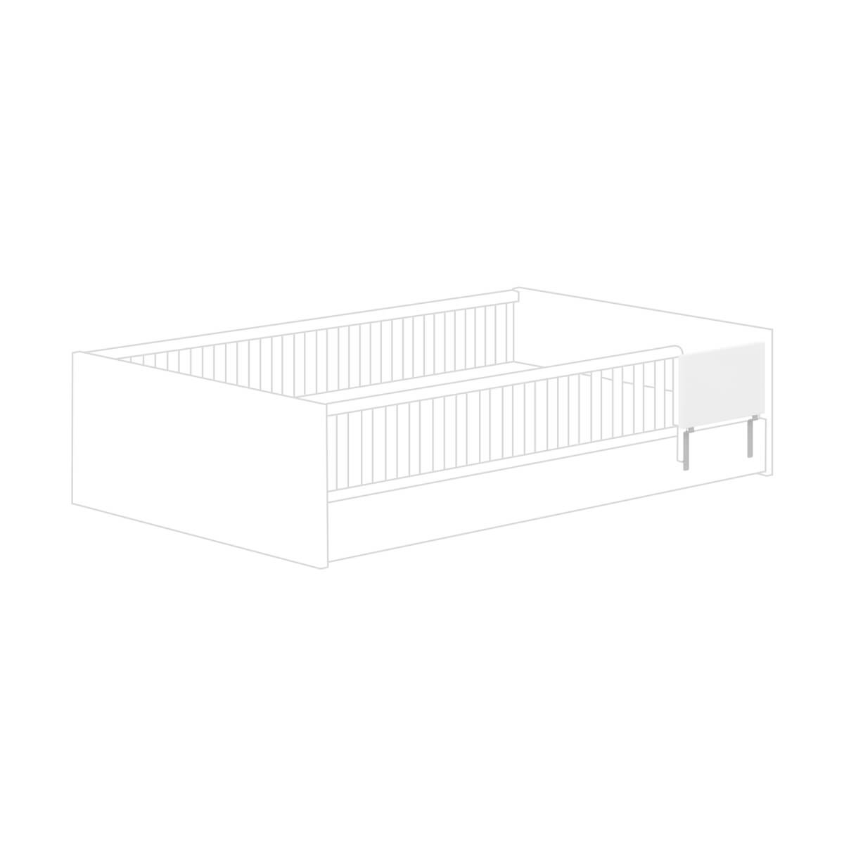 Protection antichute LITTLE FLO Paidi Blanc craie