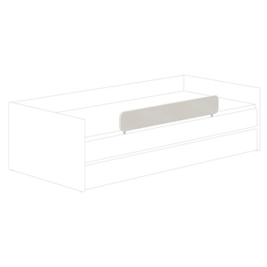 Protection side für cabin bed 156x15,6x2,2cm SISTER LOU Yuny by Paidi Cashmere beige
