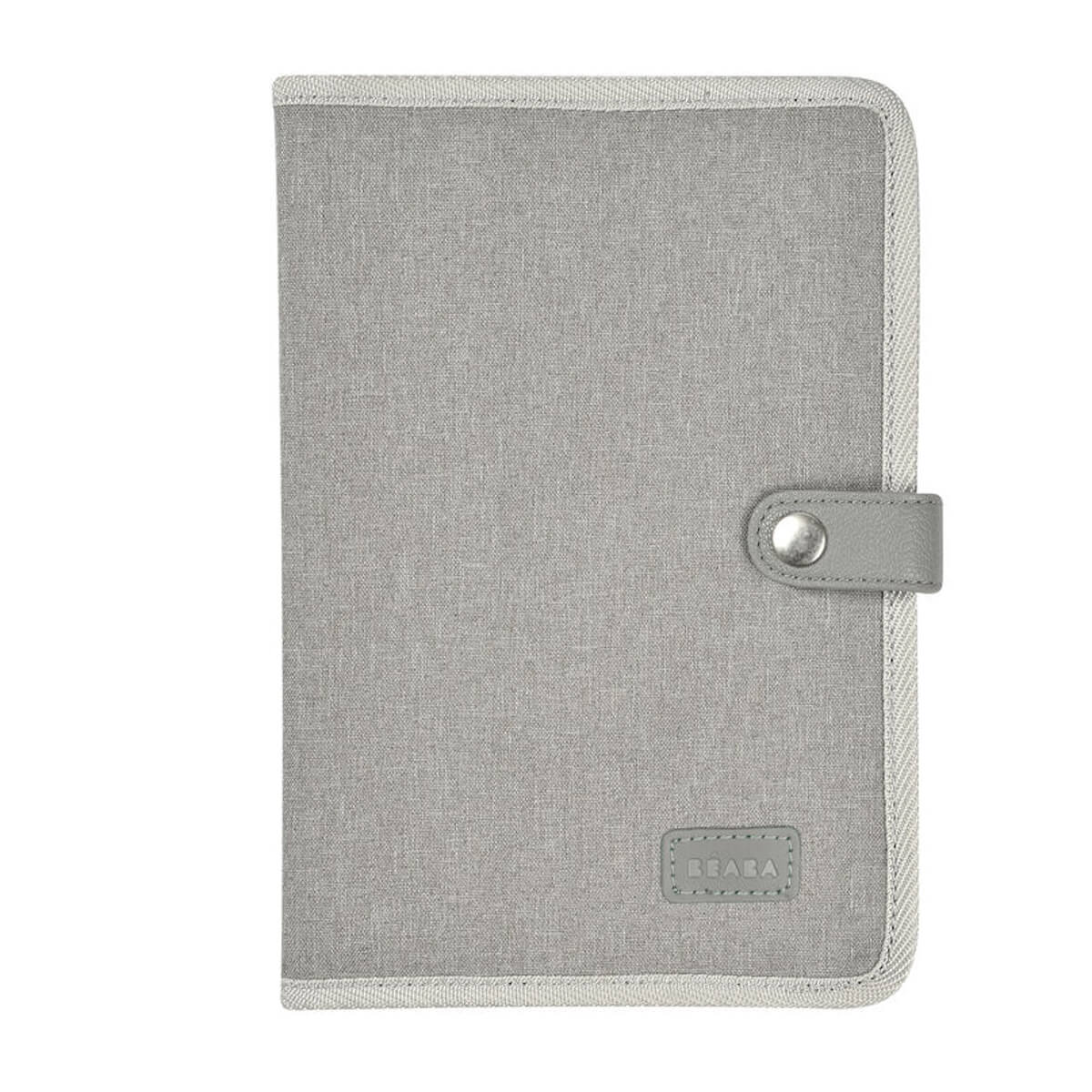 Protège carnet de santé Beaba gris chiné