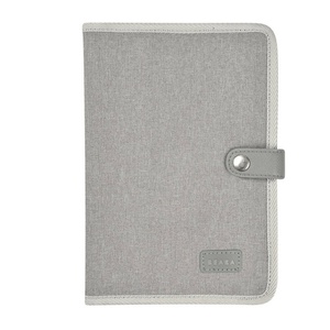 Protège carnet de santé Beaba gris chiné