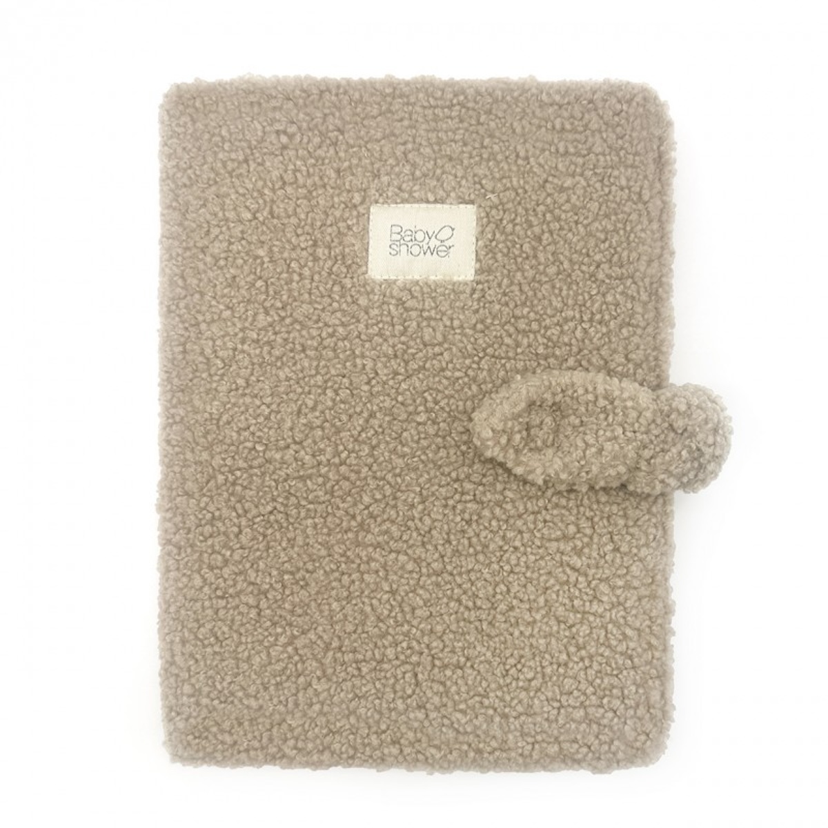 Protege carnet sante KNOT Babyshower latte doodle