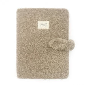 Protege carnet sante KNOT Babyshower latte doodle