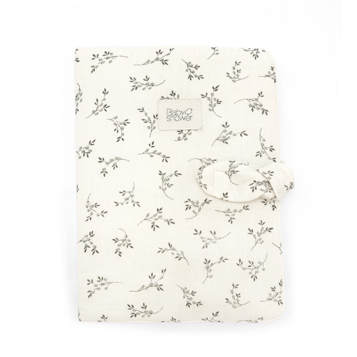 Protege carnet sante olive bloom Babyshower