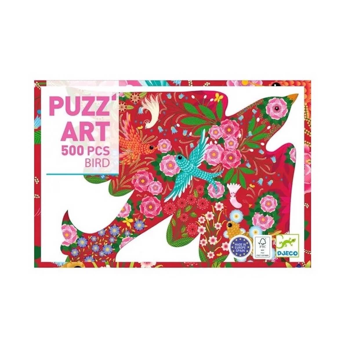 PUZZ'ART Bird 500pcs Djeco
